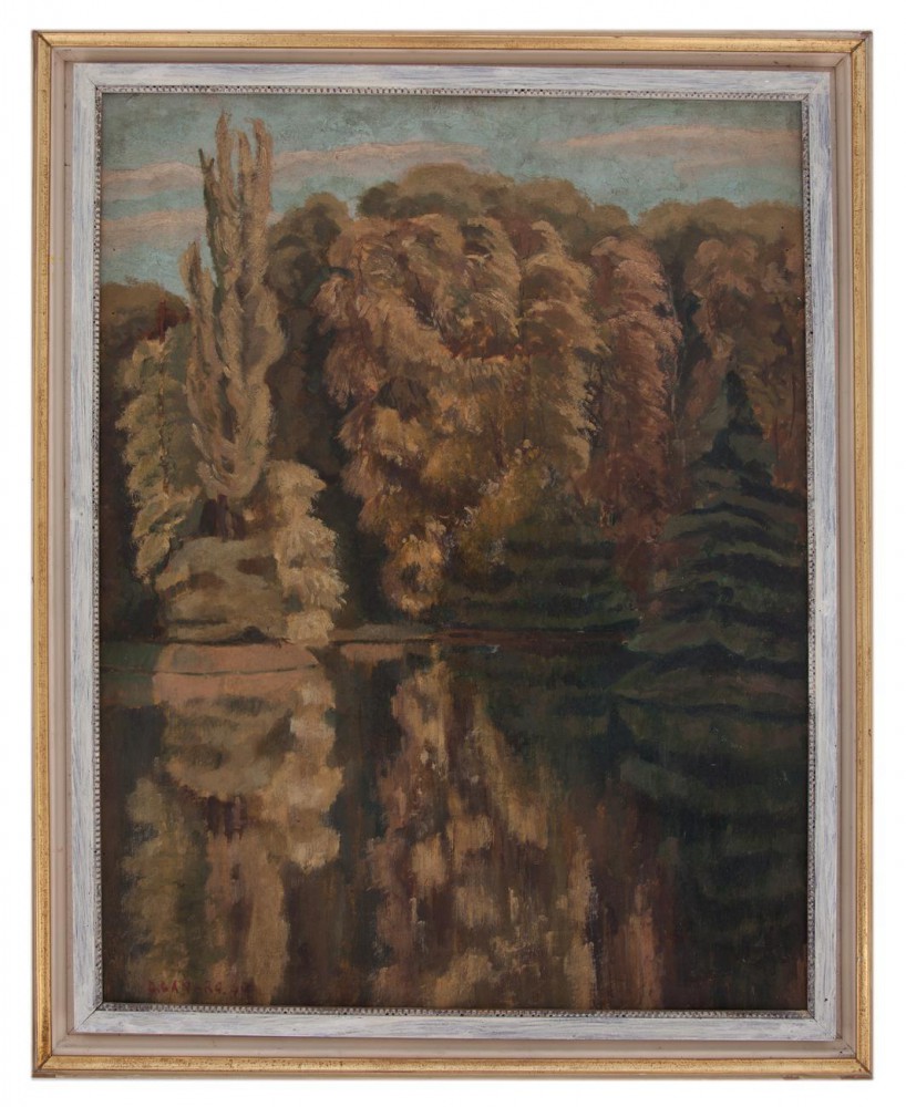 dino lanaro: Paesaggio lacustre
